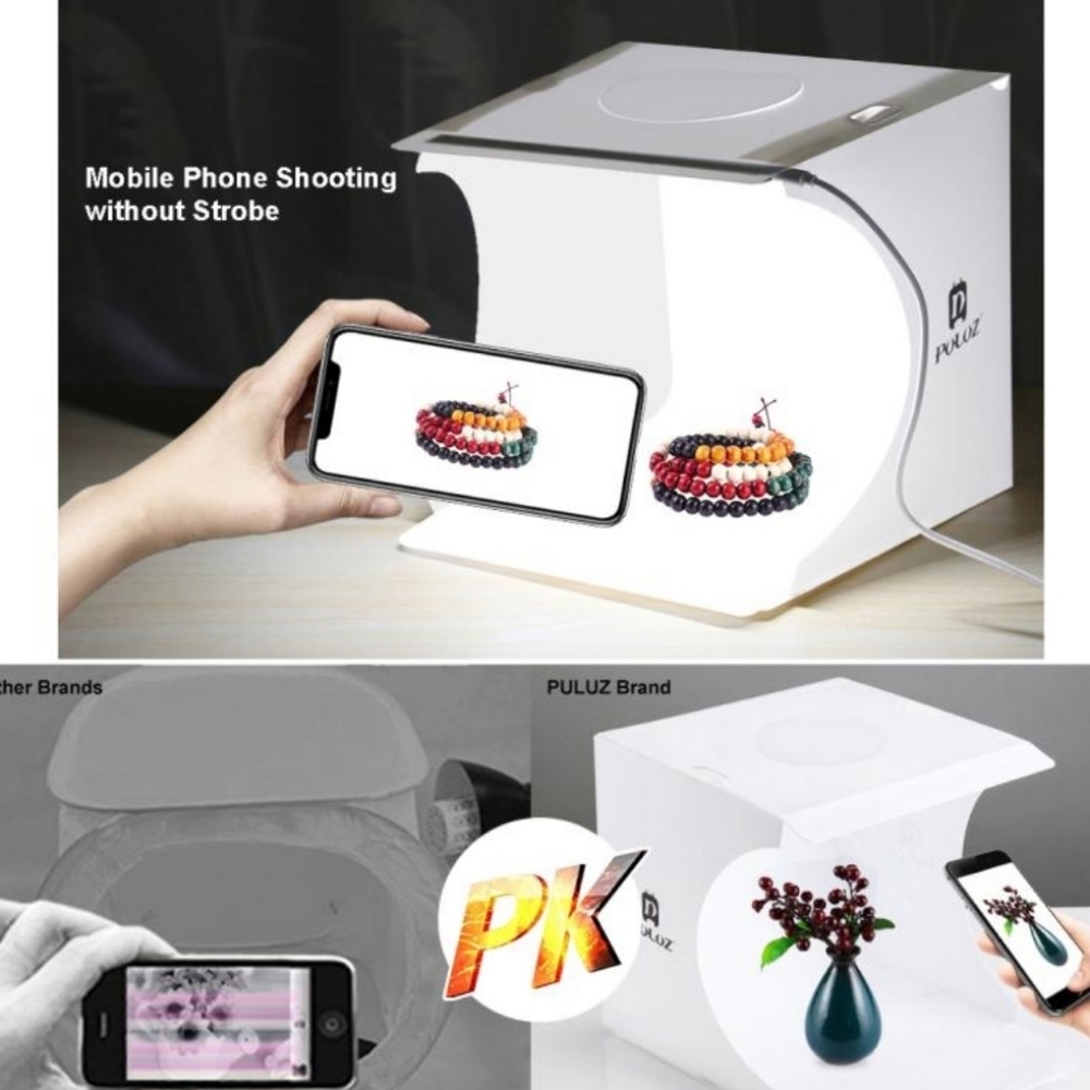 Puluz Portable Mini LED Photo Light Box - Picture 3 of 8